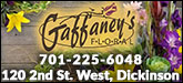 Gaffaney's Floral Sponsorship Banner