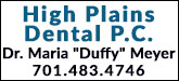 High Plains Dental P.C. Sponsorship Banner